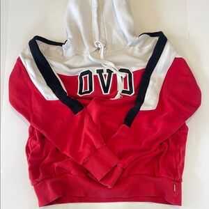 OVO Two-Tone Hoodie with Bold Logo Size L